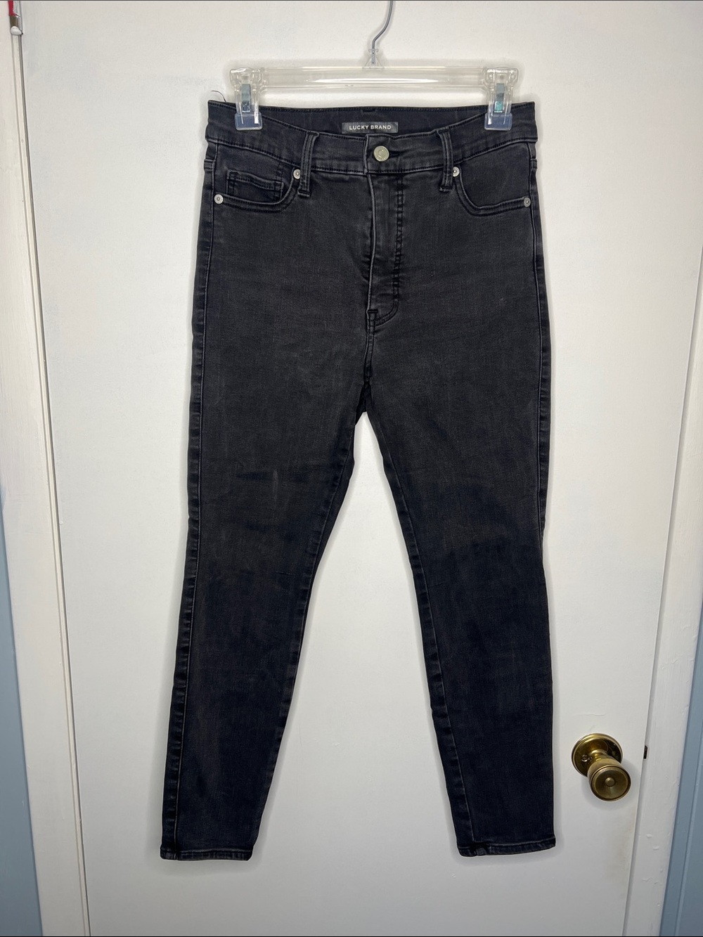 Lucky Brand uni-fit Black High-Rise Skinny Jeans